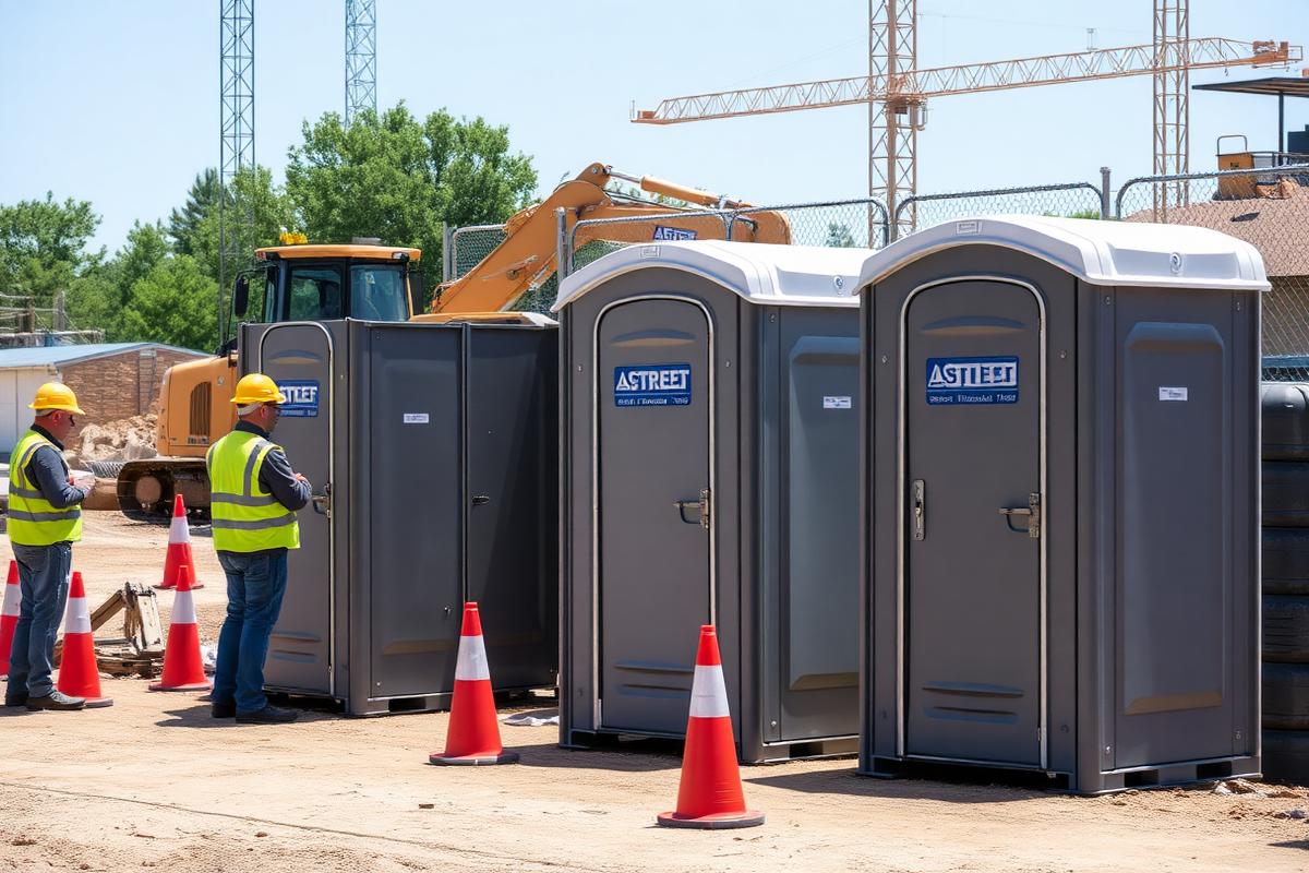 Construction Site Portable Toilets in High Point NC