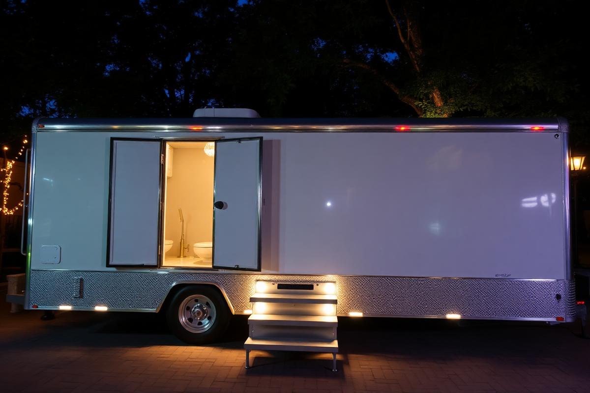 Luxury Restroom Trailer Rentals in High Point NC